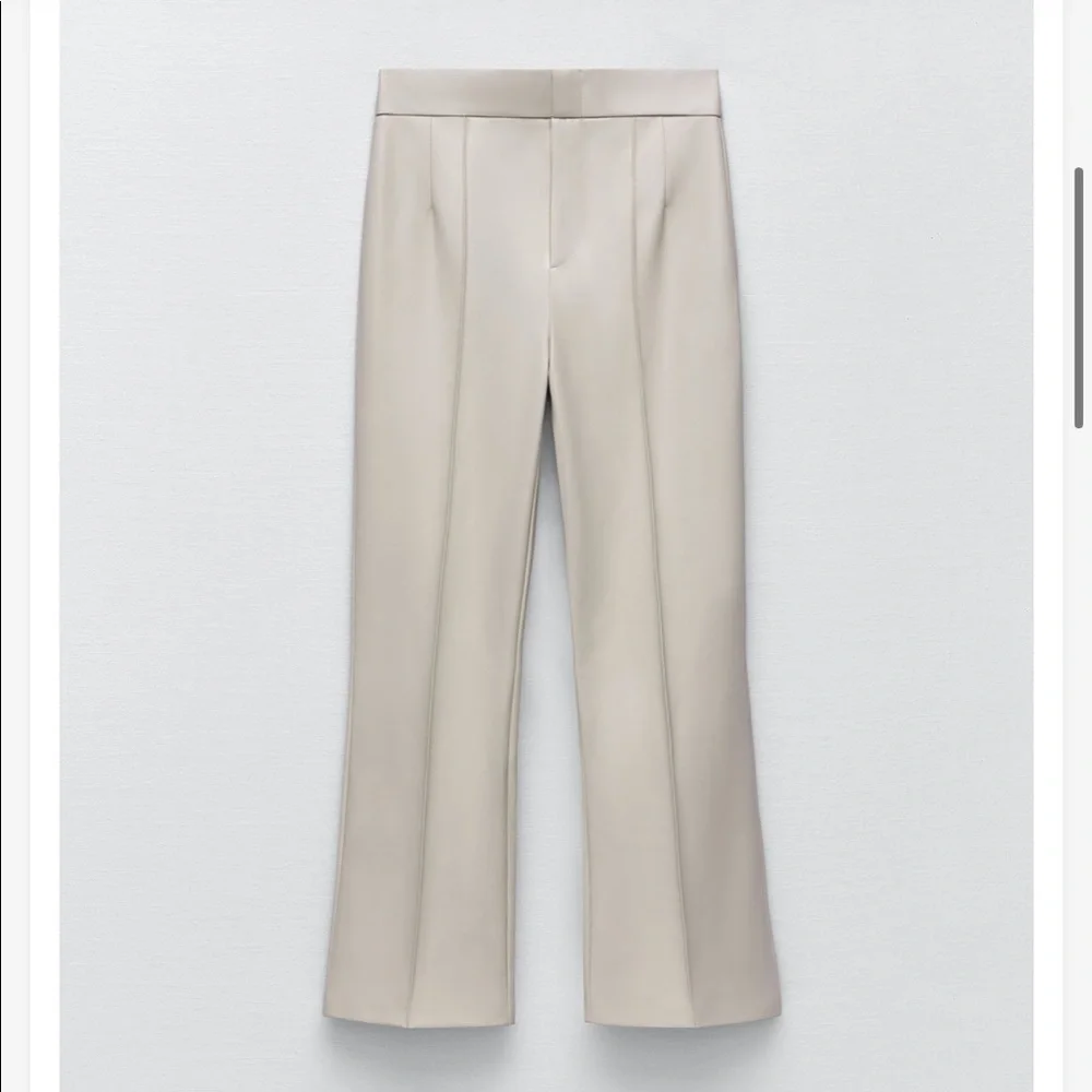 NWT Zara off white mini flare leggings - Picture 4 of 8
